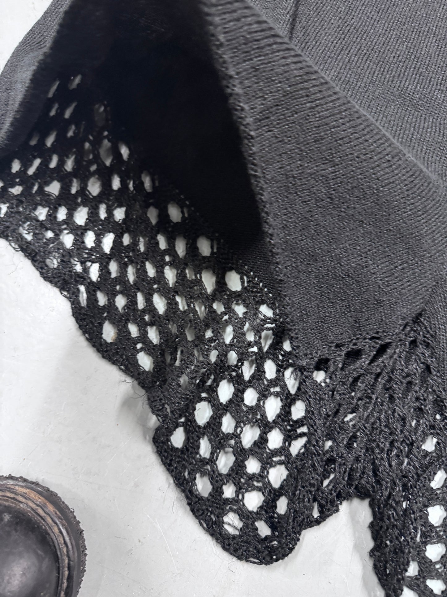Yohji Yamamoto Y’s Net Drop Crotch Short