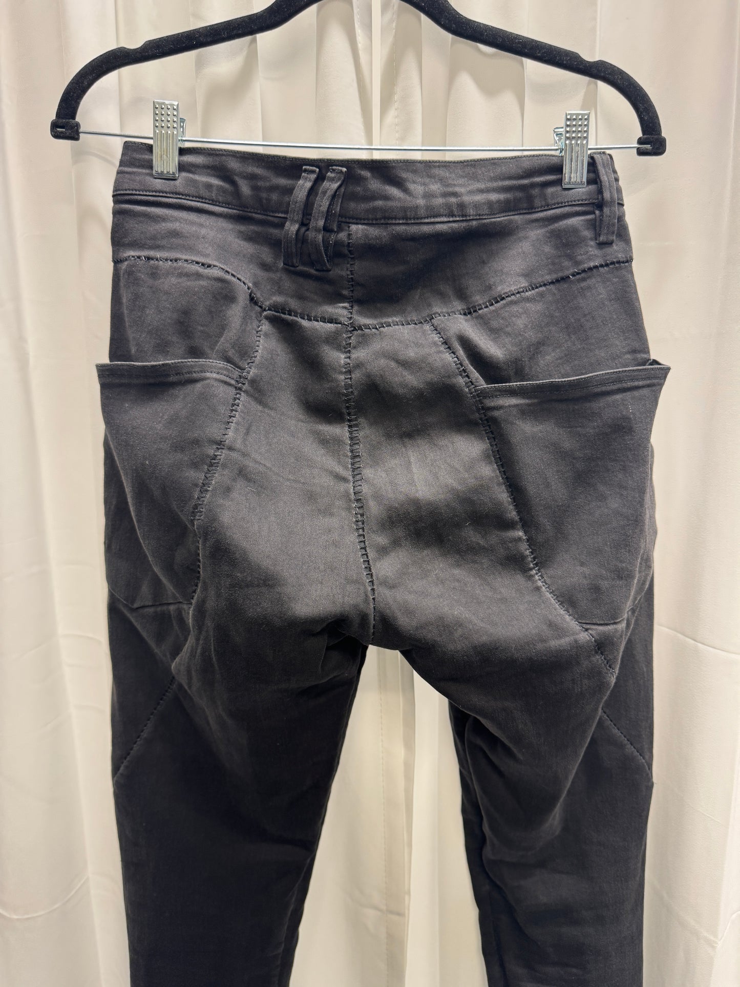 Zam Barrett Monster Overlock Chainseam Extended Skinny/Slim Spiral Jeans