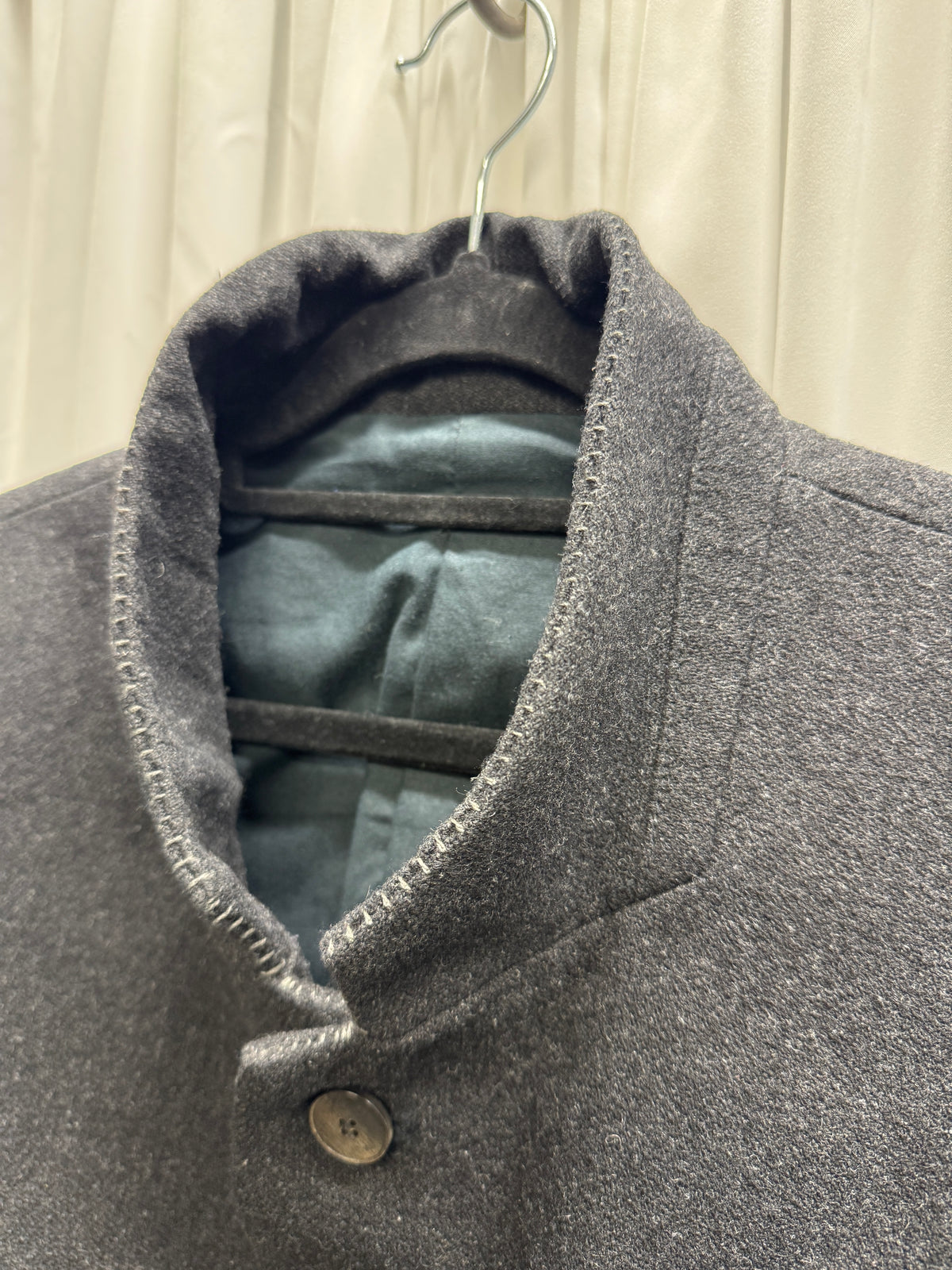 Nicolò Ceschi Berrini Metallic-Blend Scar Stitch Jacket — c. 2005–2008
