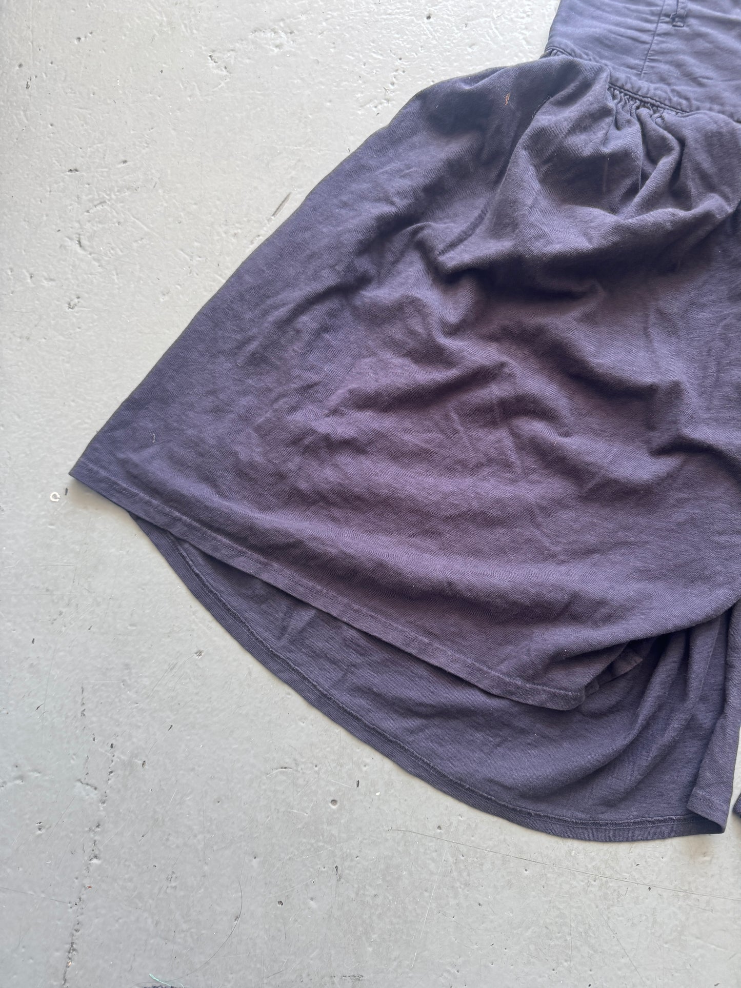 kapital high waist lightweight shorts