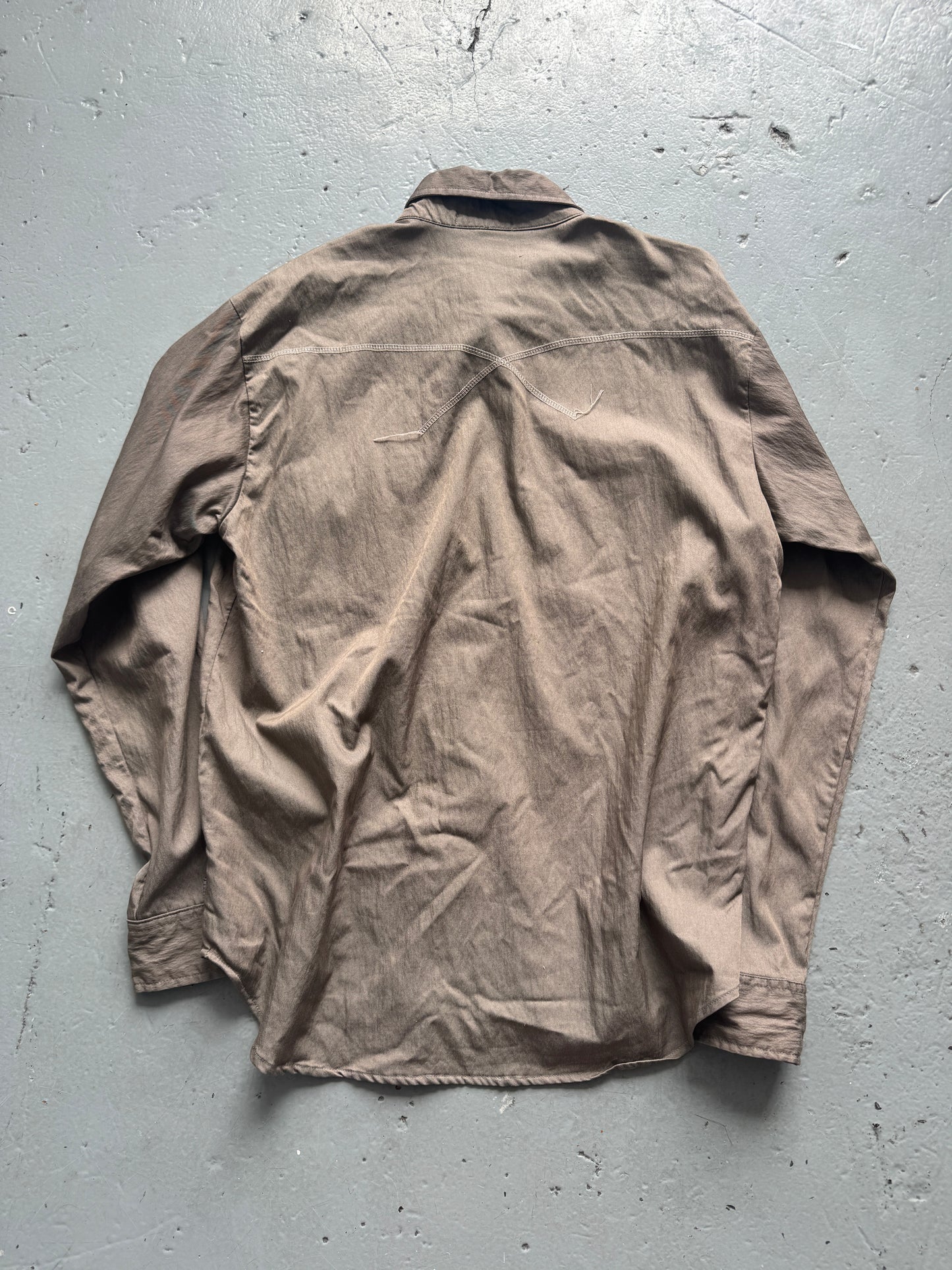 dsquared stitch detail shirt