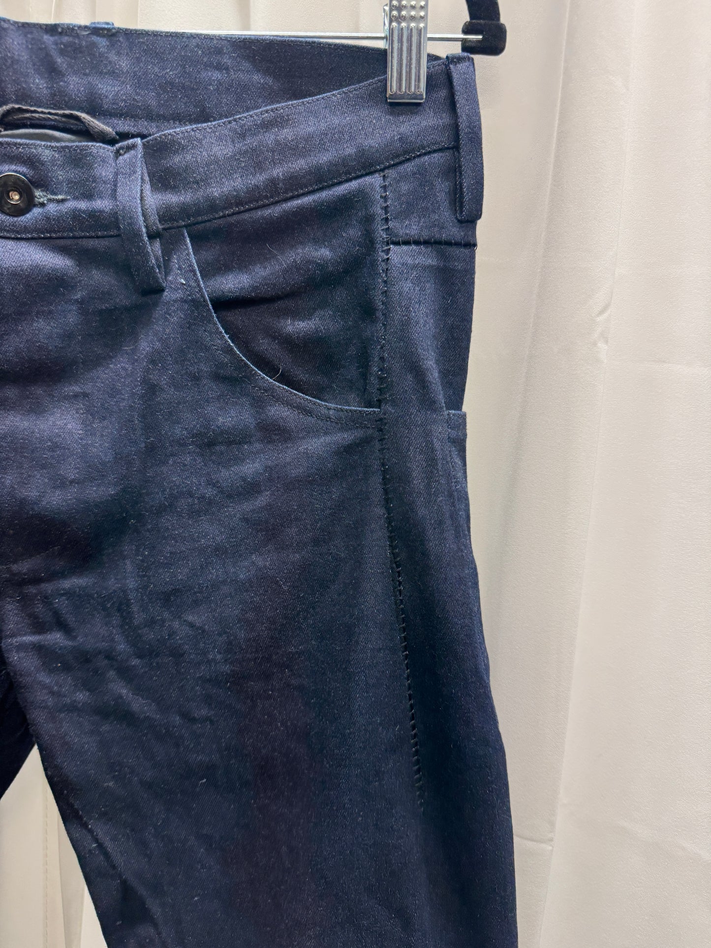 Zam Barrett Spiral Chainseam Indigo Jeans
