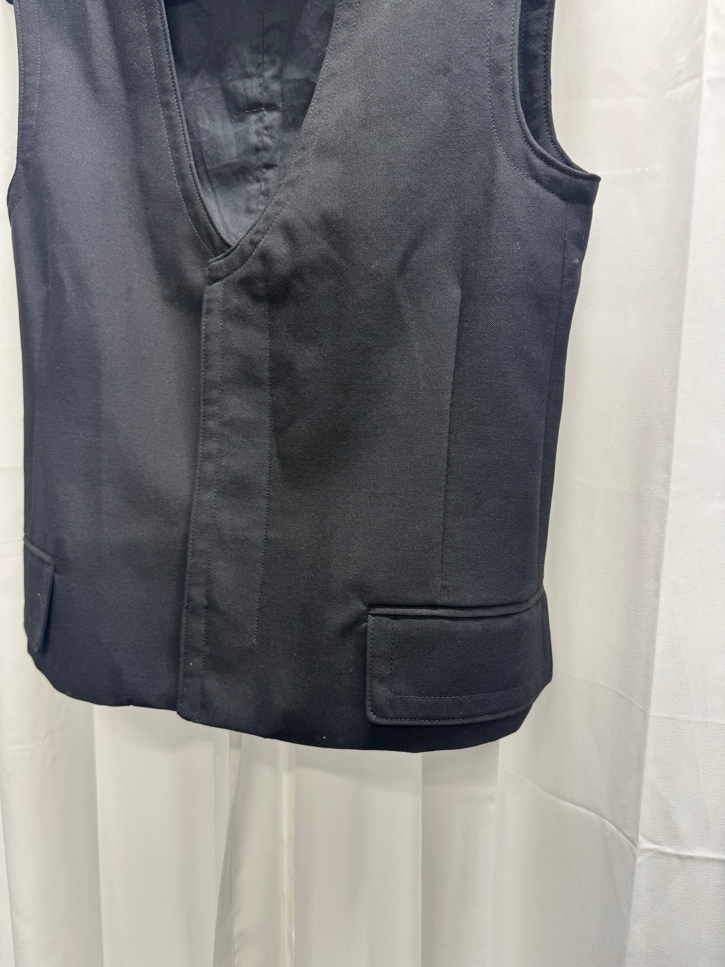 Maison Margiela SS16 Line 10 Extended-Shoulder Tailored Vest