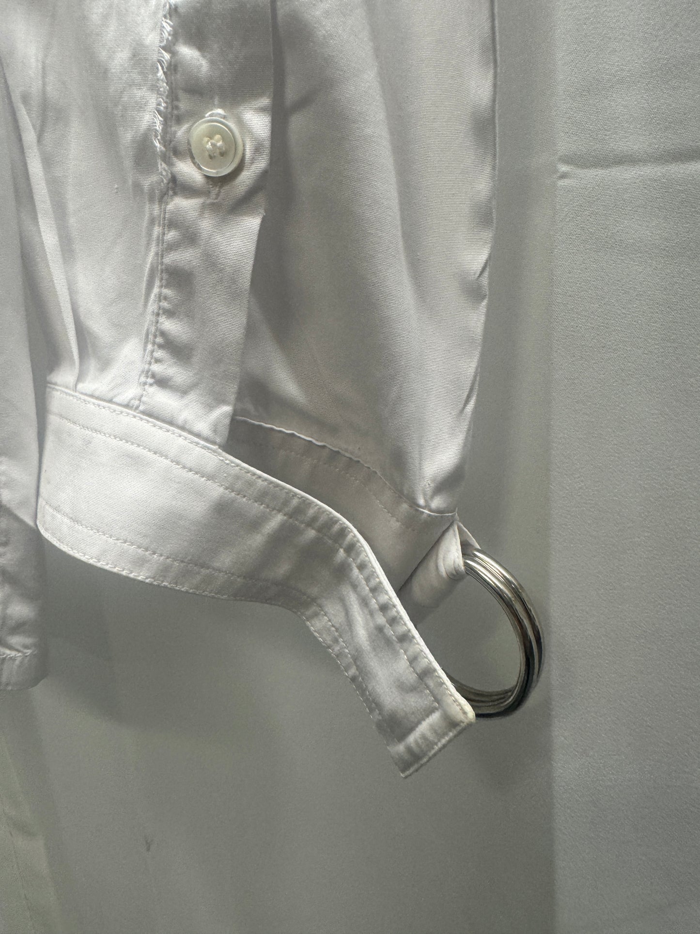 Kris Van Assche SS09 Metal Ring-Cuff Shirt