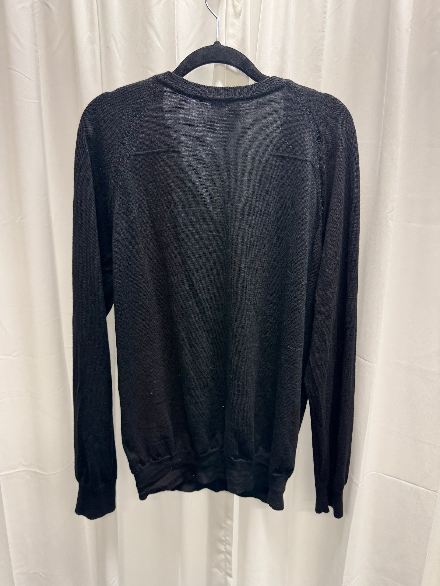 Dior Homme 2009 V Neck Distress Sweater