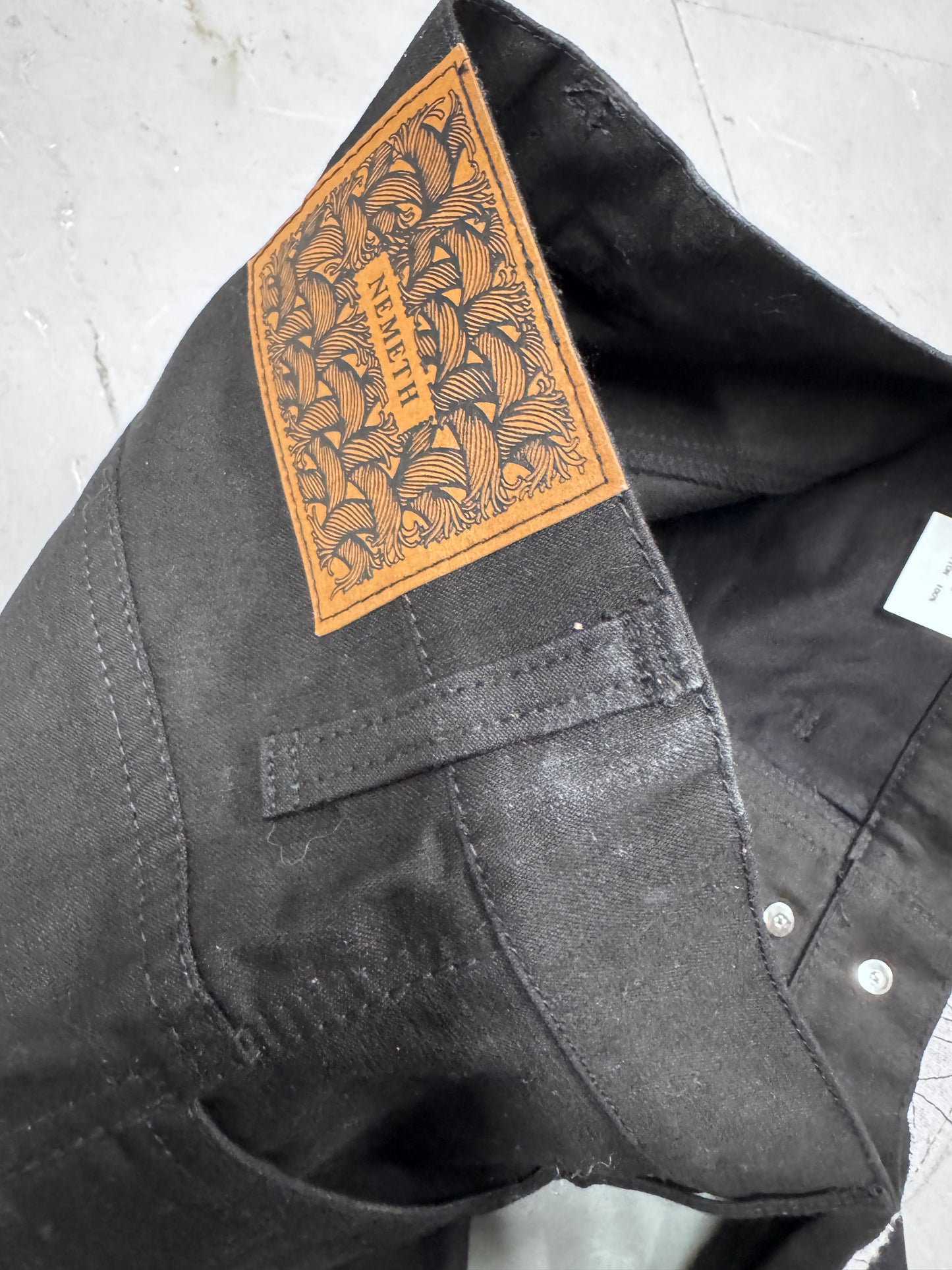 Christopher Nemeth Patched Twist Jean