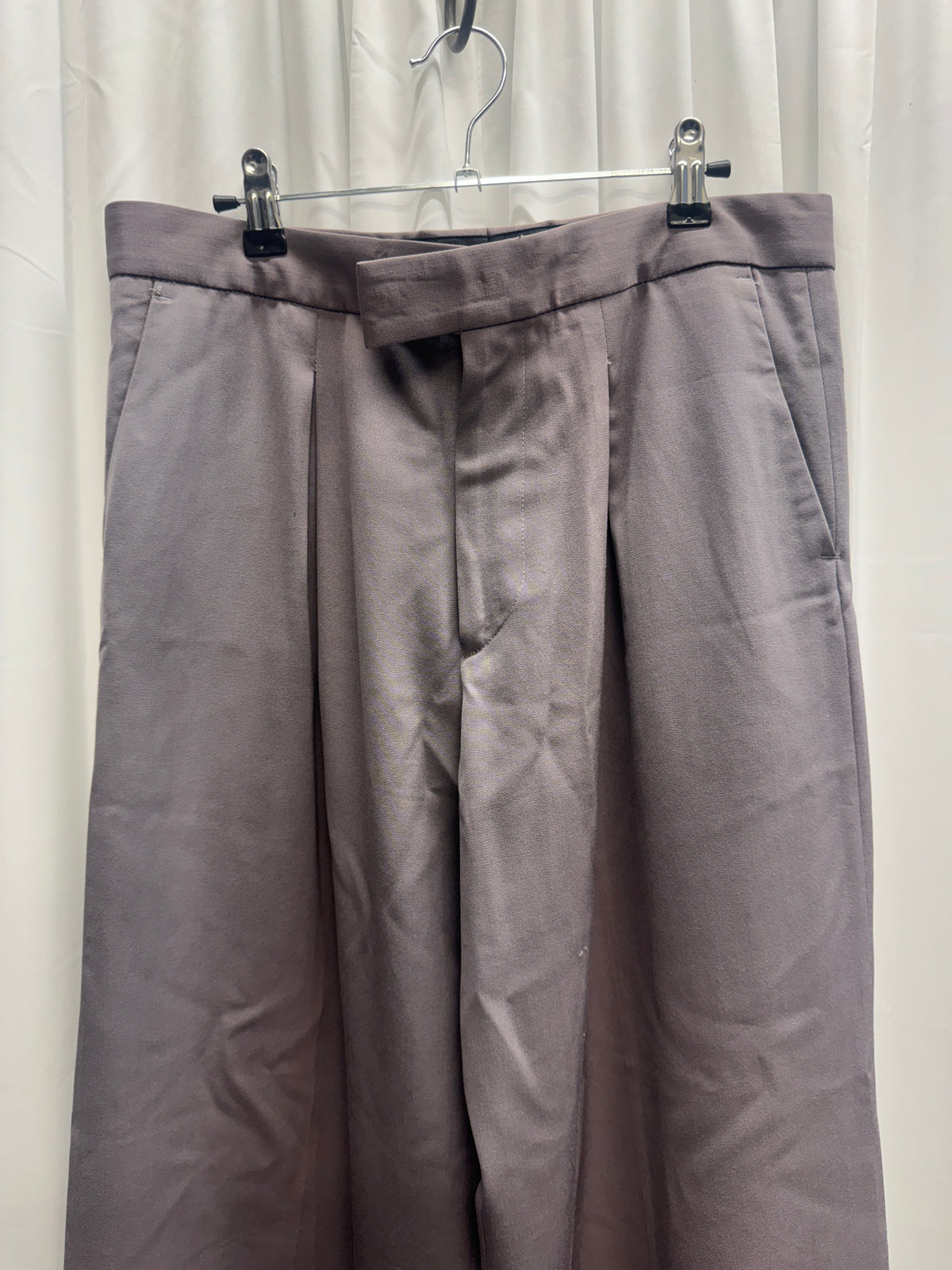 Raf Simons c.2000 Wide Pleated Wool Trouser