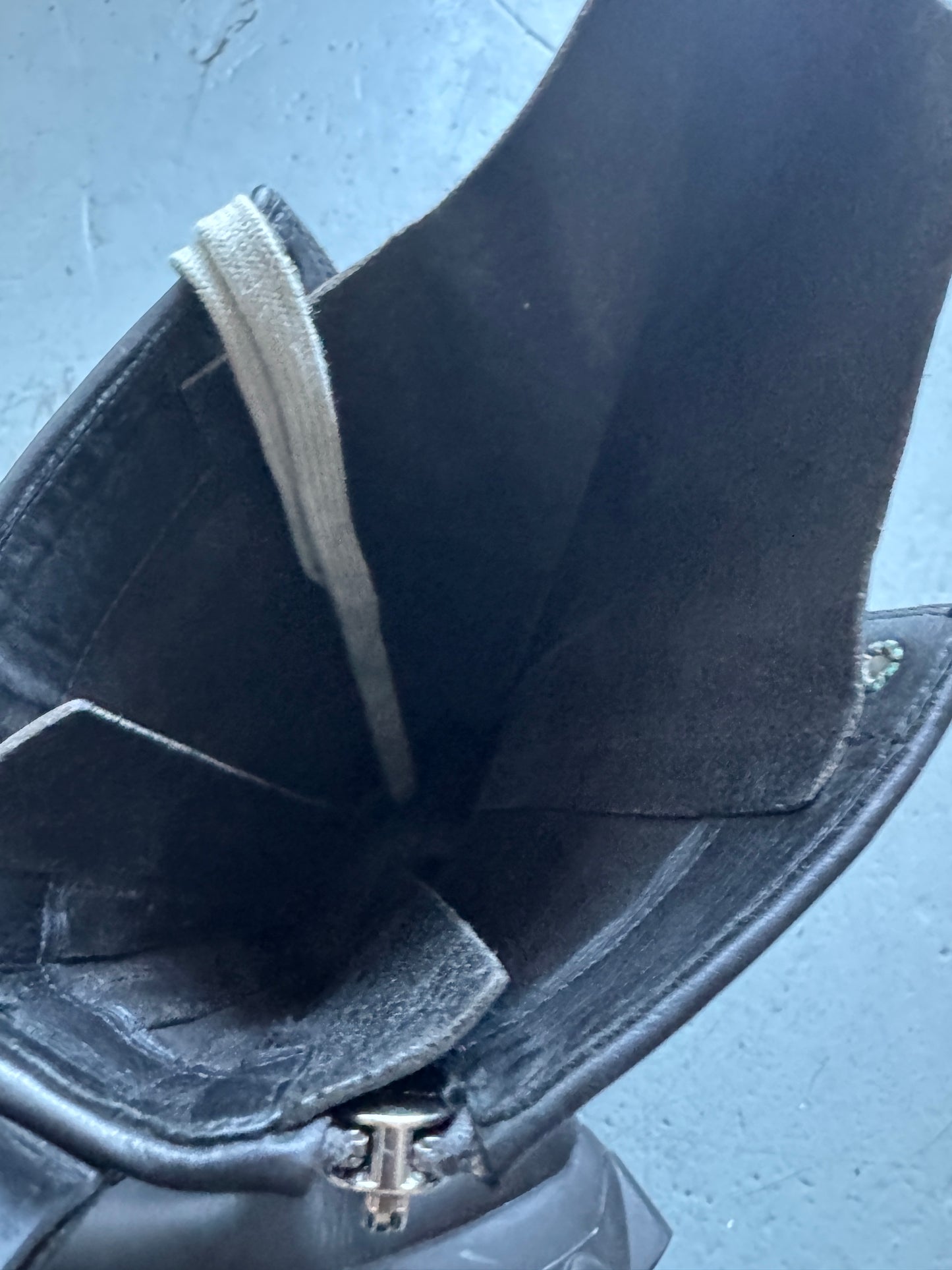 rick owens high double zip bozo boots