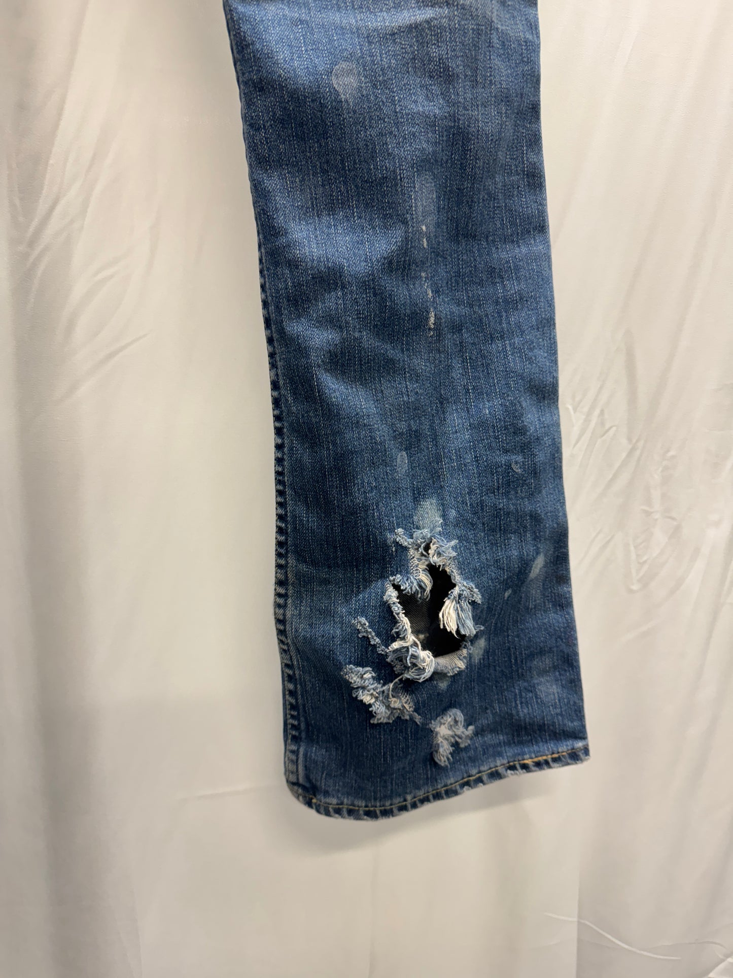 LGB blowout distressed painter jeans