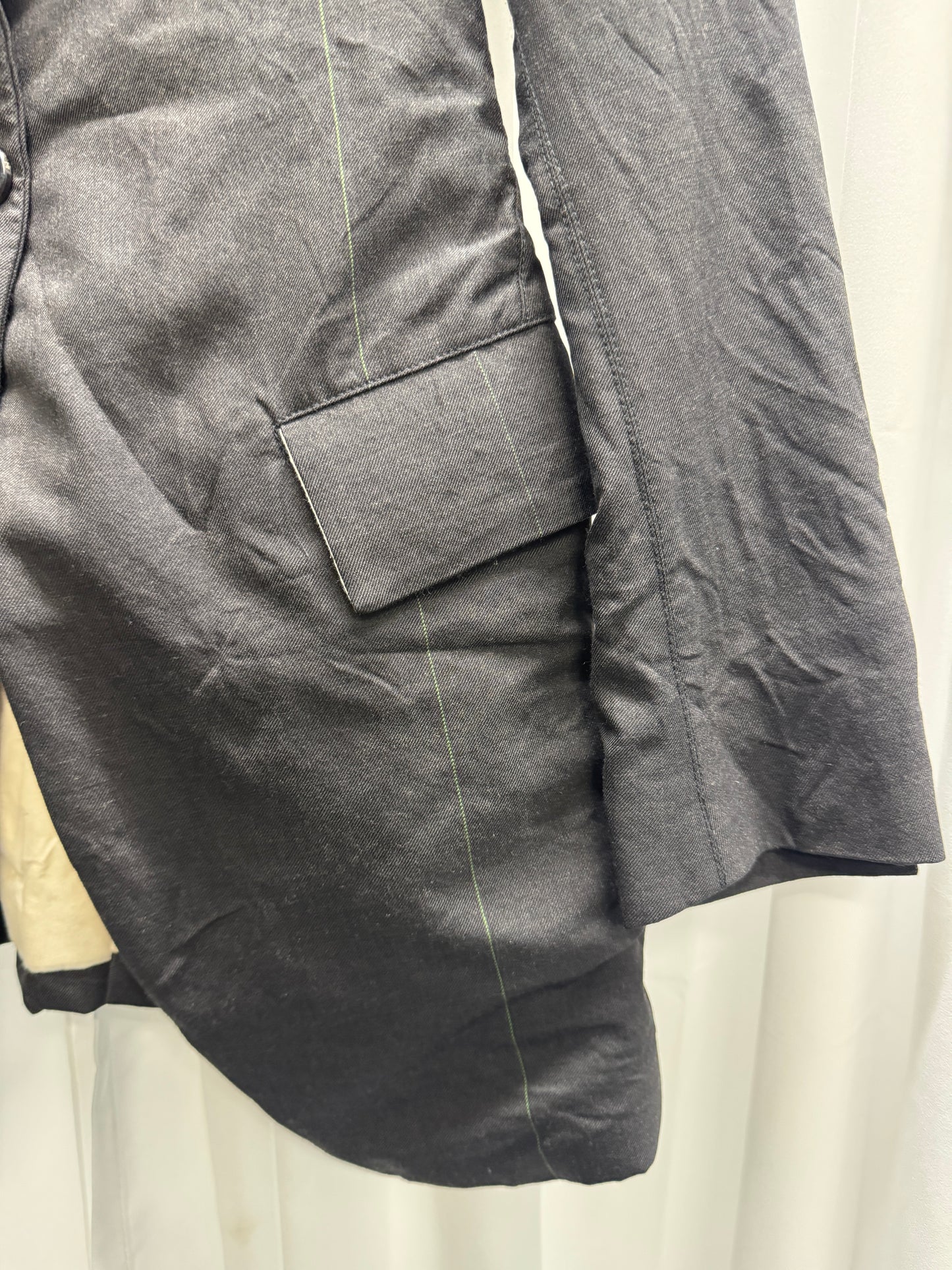 Paul Harnden Striped Wool Tailored Blazer