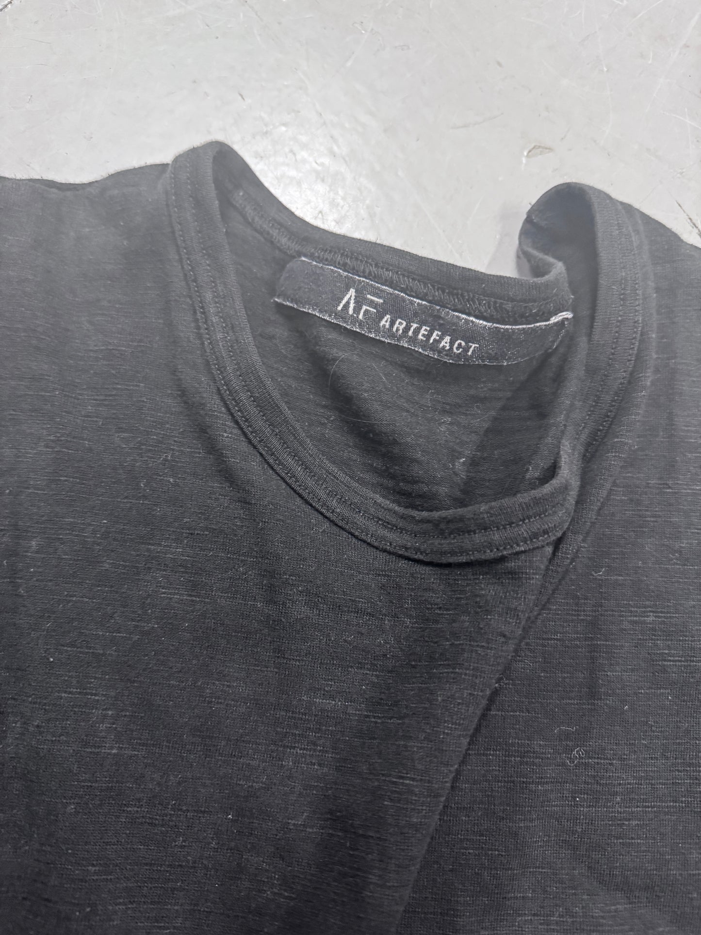 AF Artefact Double Layer Oversized Top