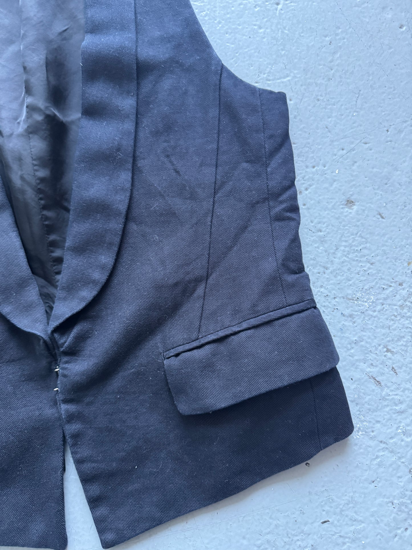 the viridi-anne low lapel waistcoat