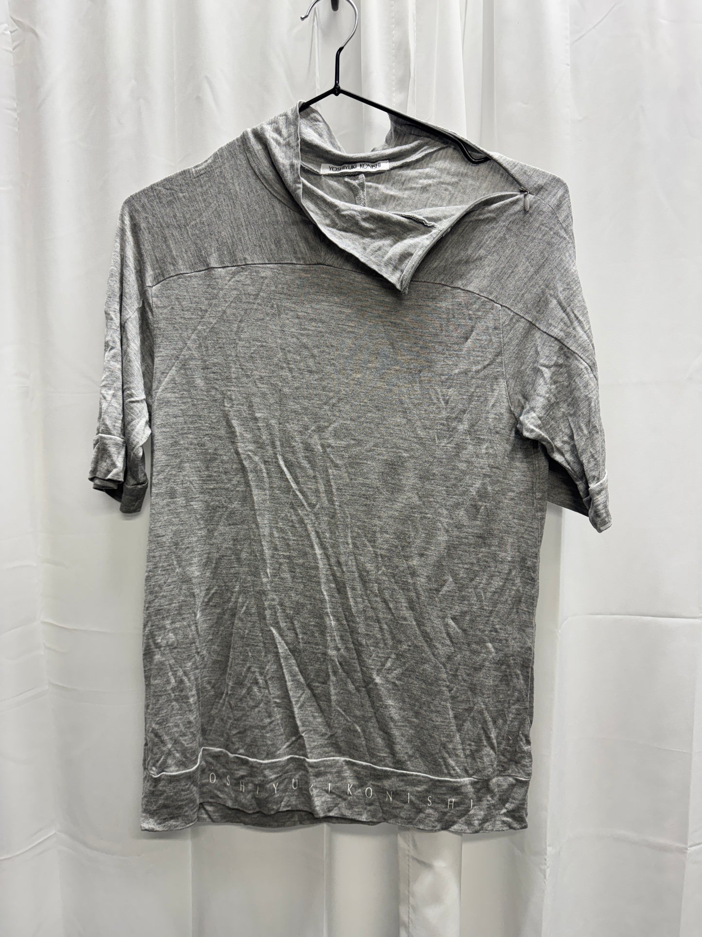Yoshiyuki Konishi Zipper Neck Tee