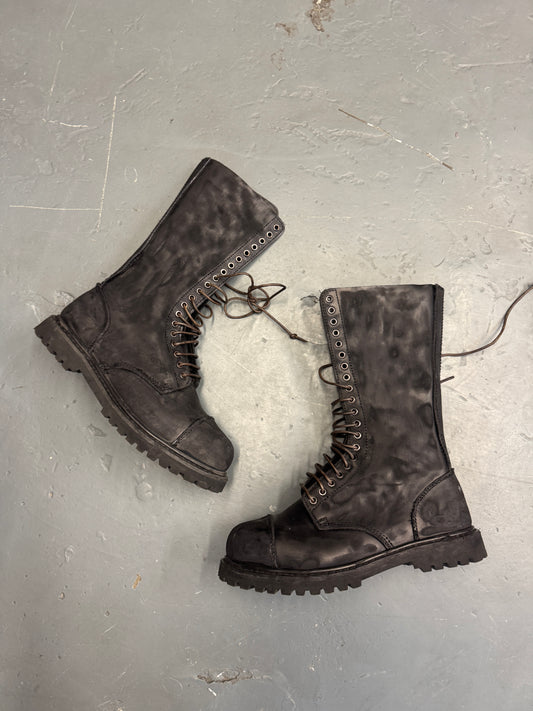 Luca Stucci Customised Combat Boot