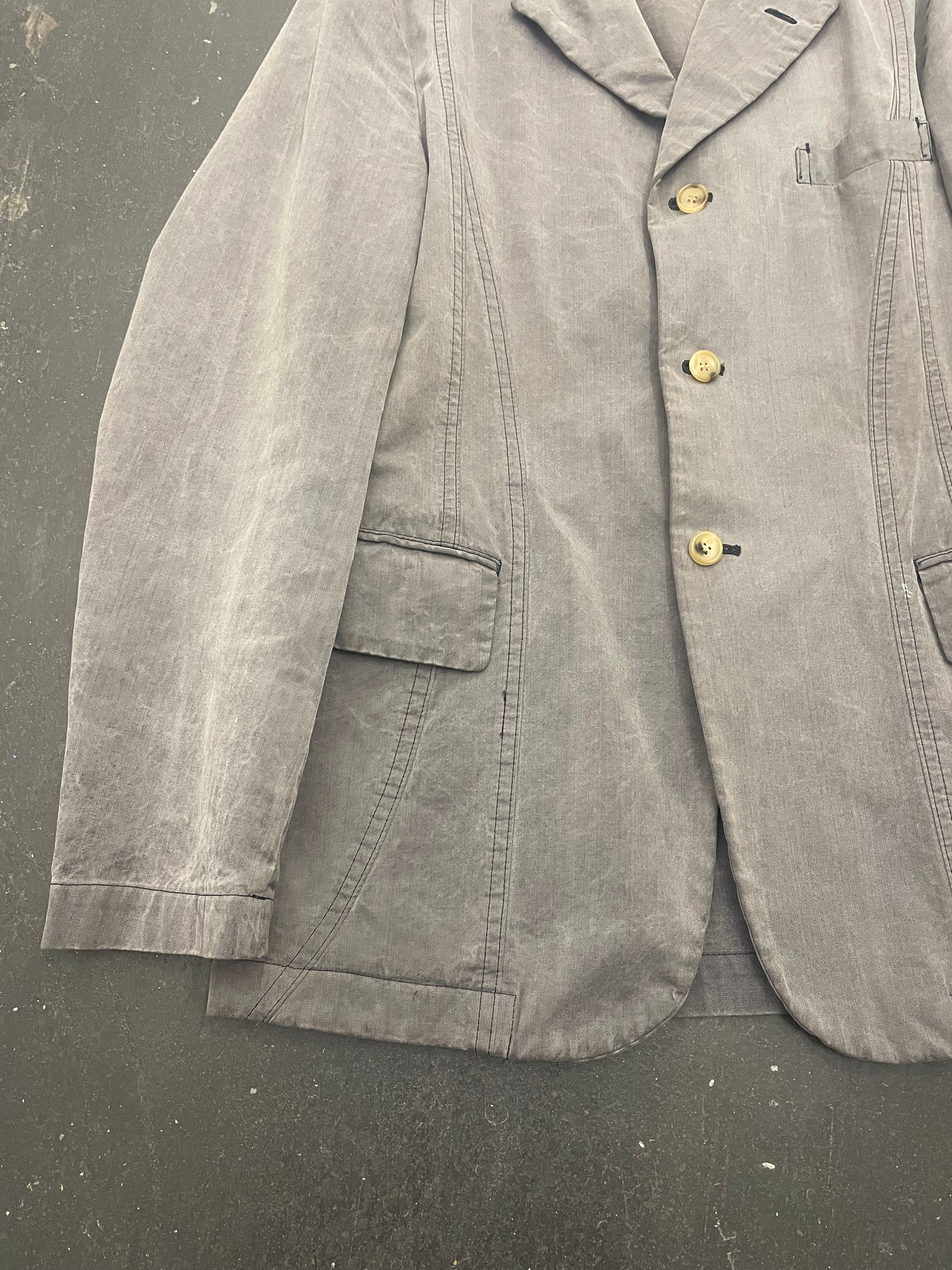Comme Des Garcons Homme Plus 2003 Twist Seam Blazer