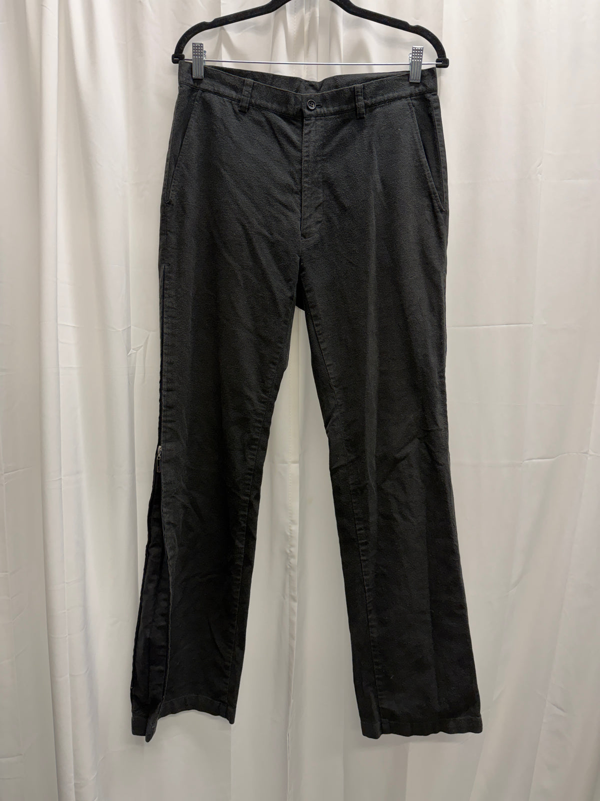 Jean Paul Gaultier Homme Objet 90s/00s Full Side-Zip Trousers (M)