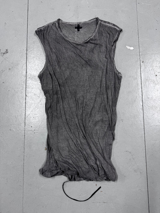 MD75 Cold Wash Double Layer Drape Tank Top