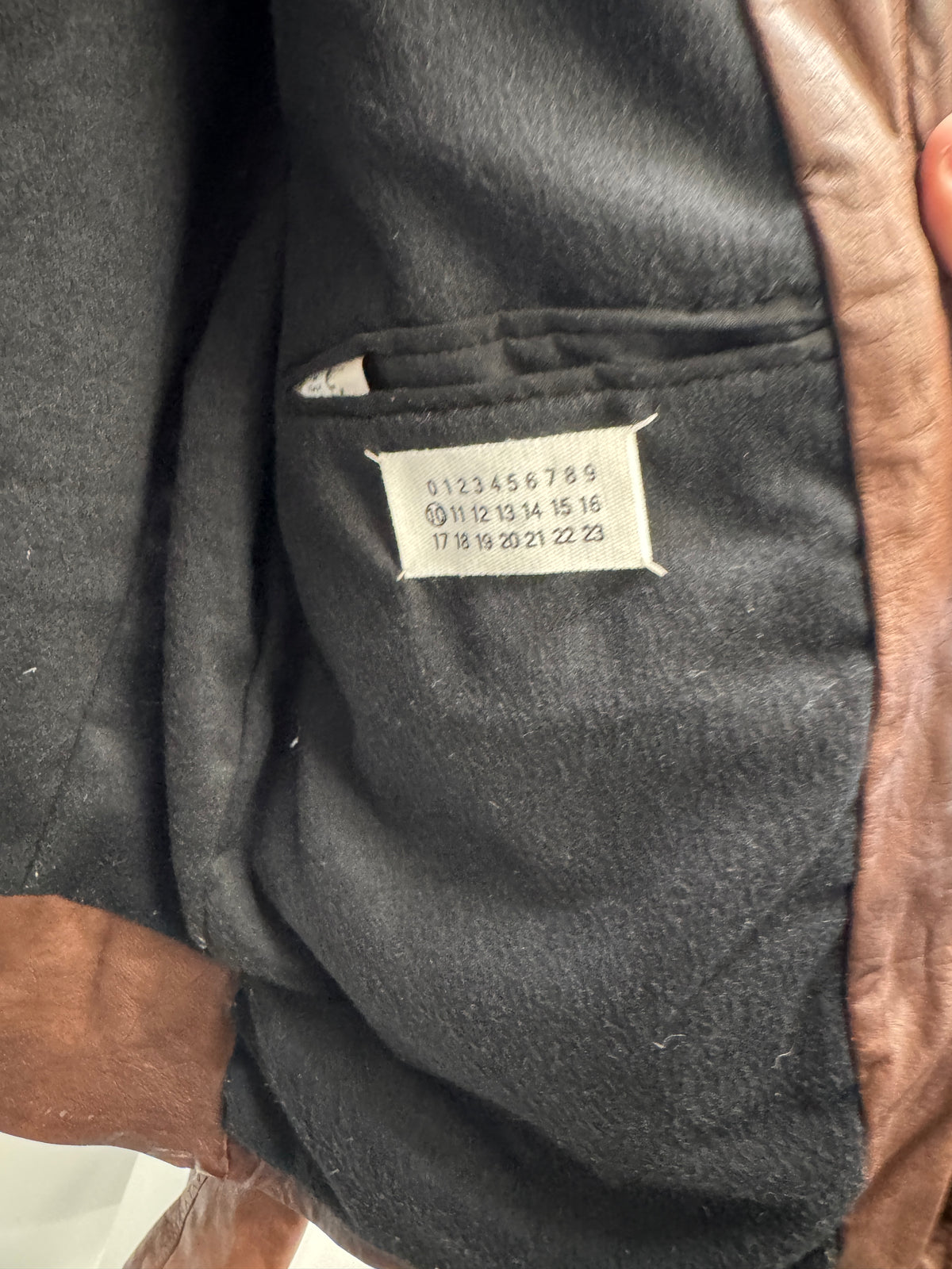 Maison Martin Margiela 04AW 5-Zip Leather Jacket