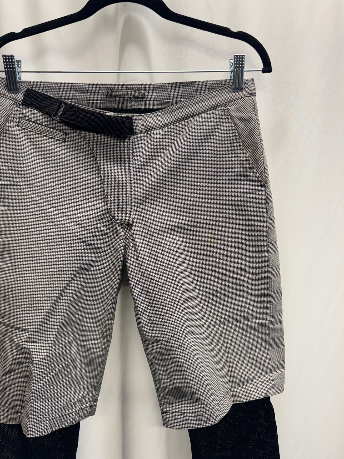mihara yasuhiro layered capri shorts