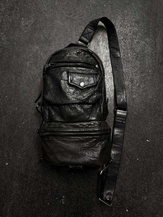 Buffalo Bobs Covered Stud Leather Bag