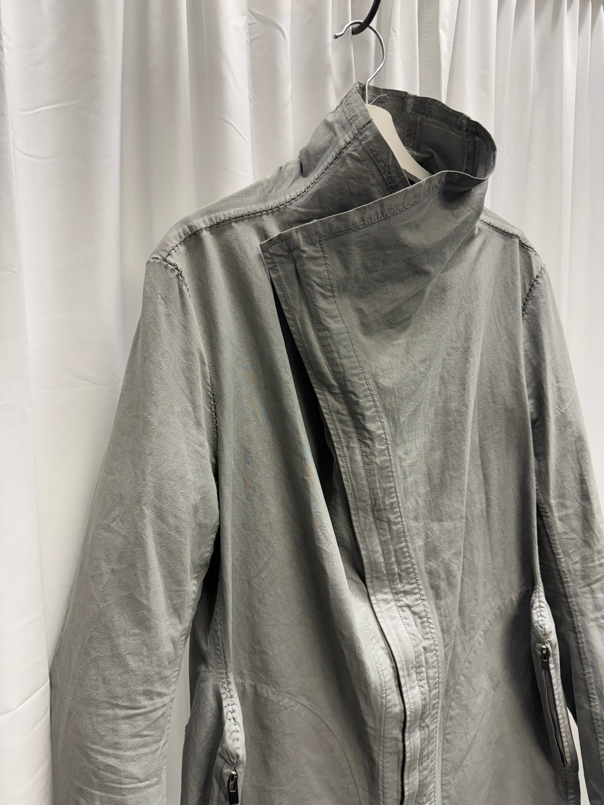 Carol Christian Poell — 2010 Cross Front Tape Seamed Scar Stitch Parka