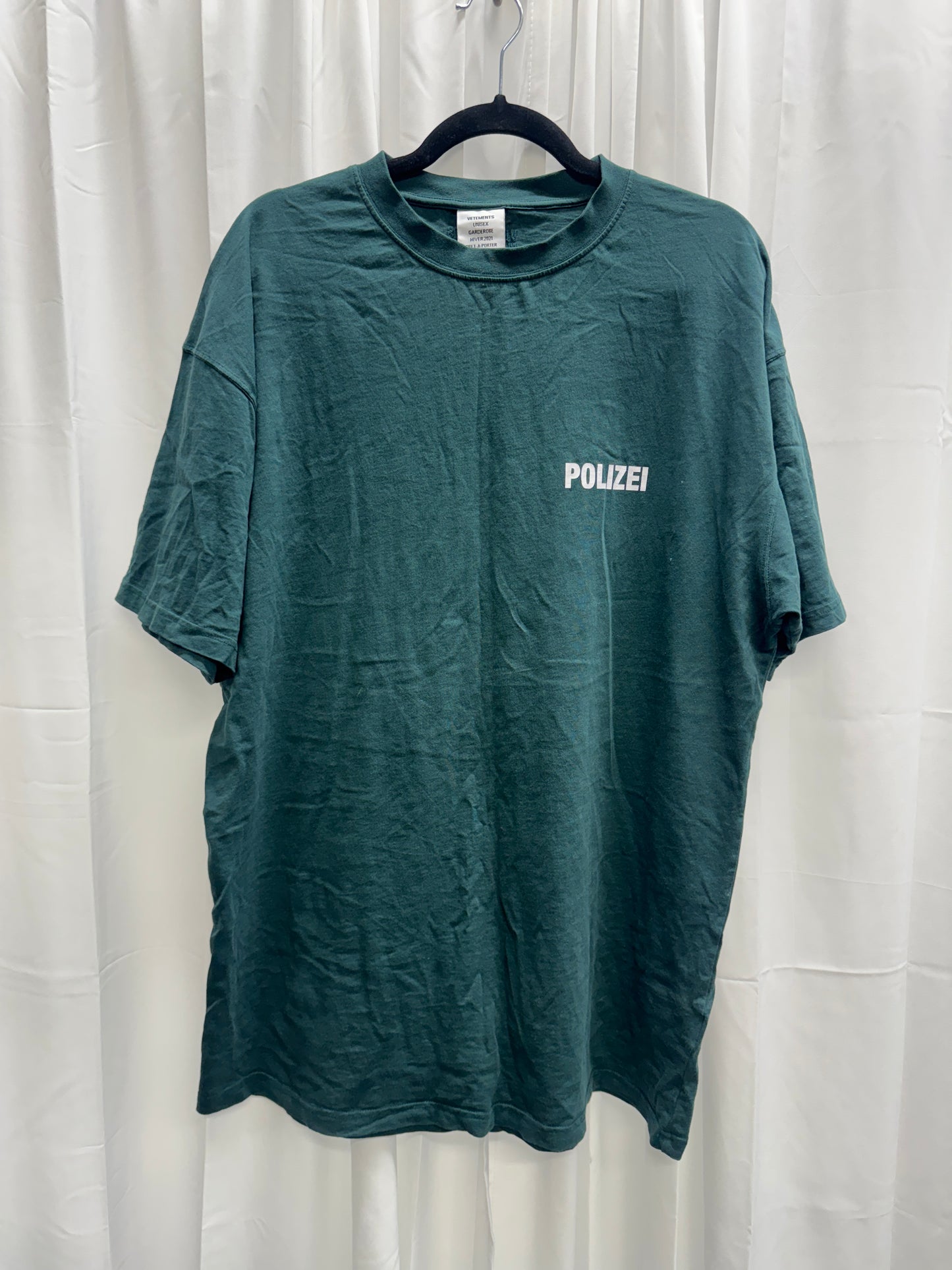 Vetements Polizei T Shirt