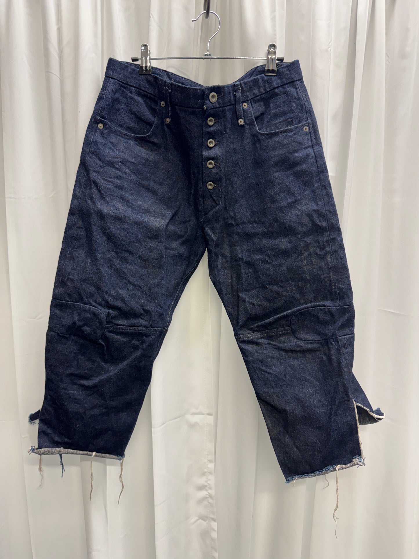 Luca Stucci Raw Denim 3D Capri