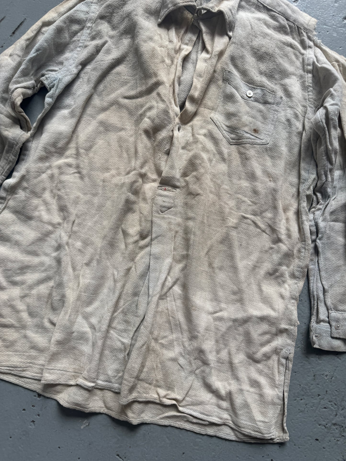 antique 1940s work shirt