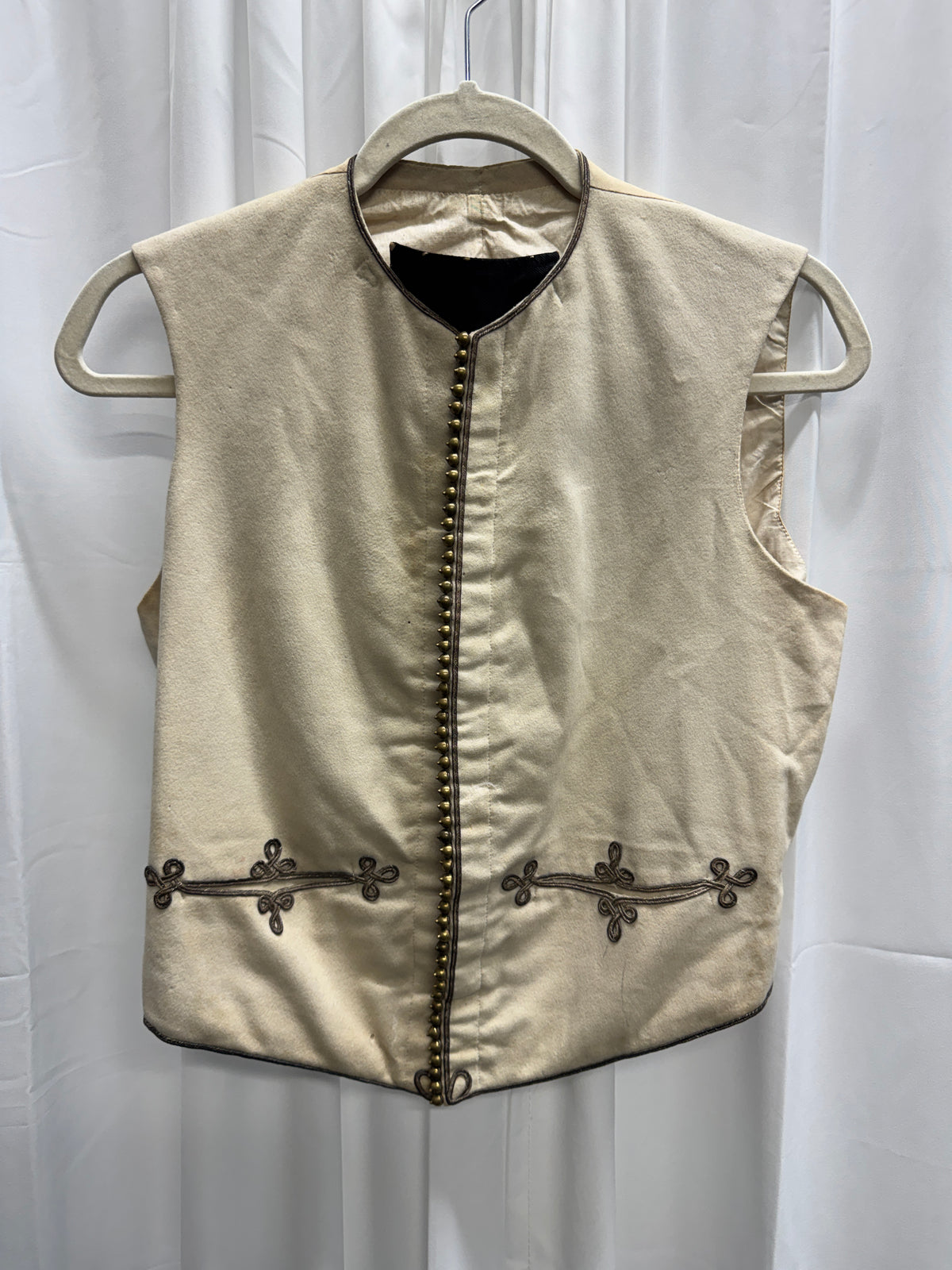 Antique Theatrical Soutache Military Waistcoat