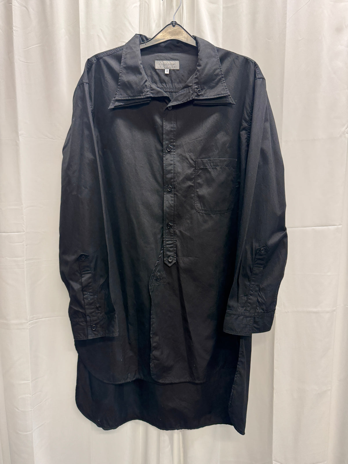 Yohji Yamamoto POUR HOMME AW23 Triple Collar Shirt
