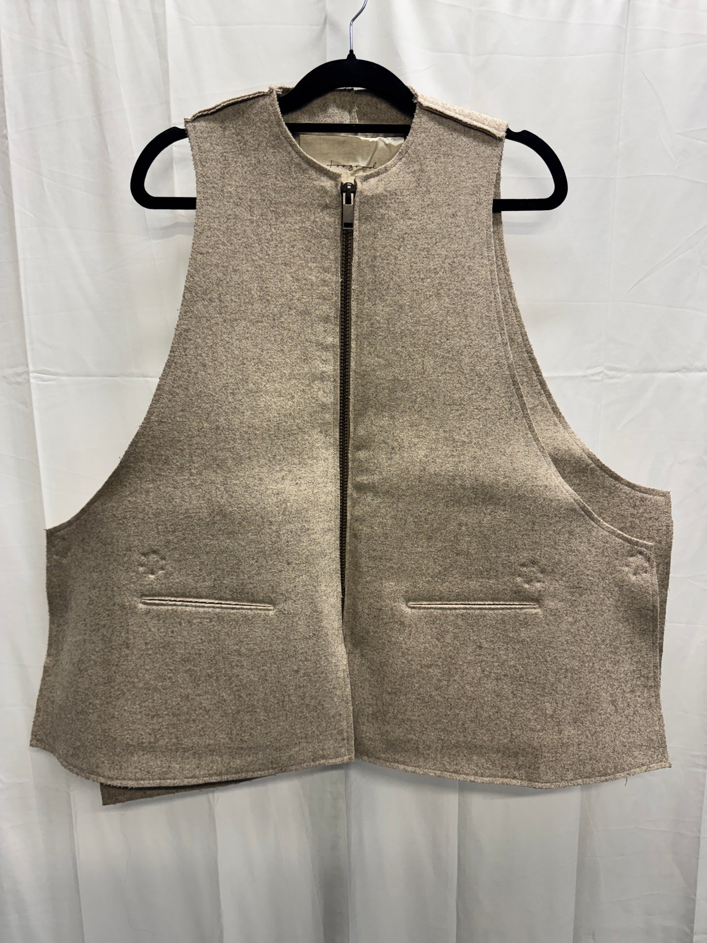 toogood antique dealer adjustable wool vest