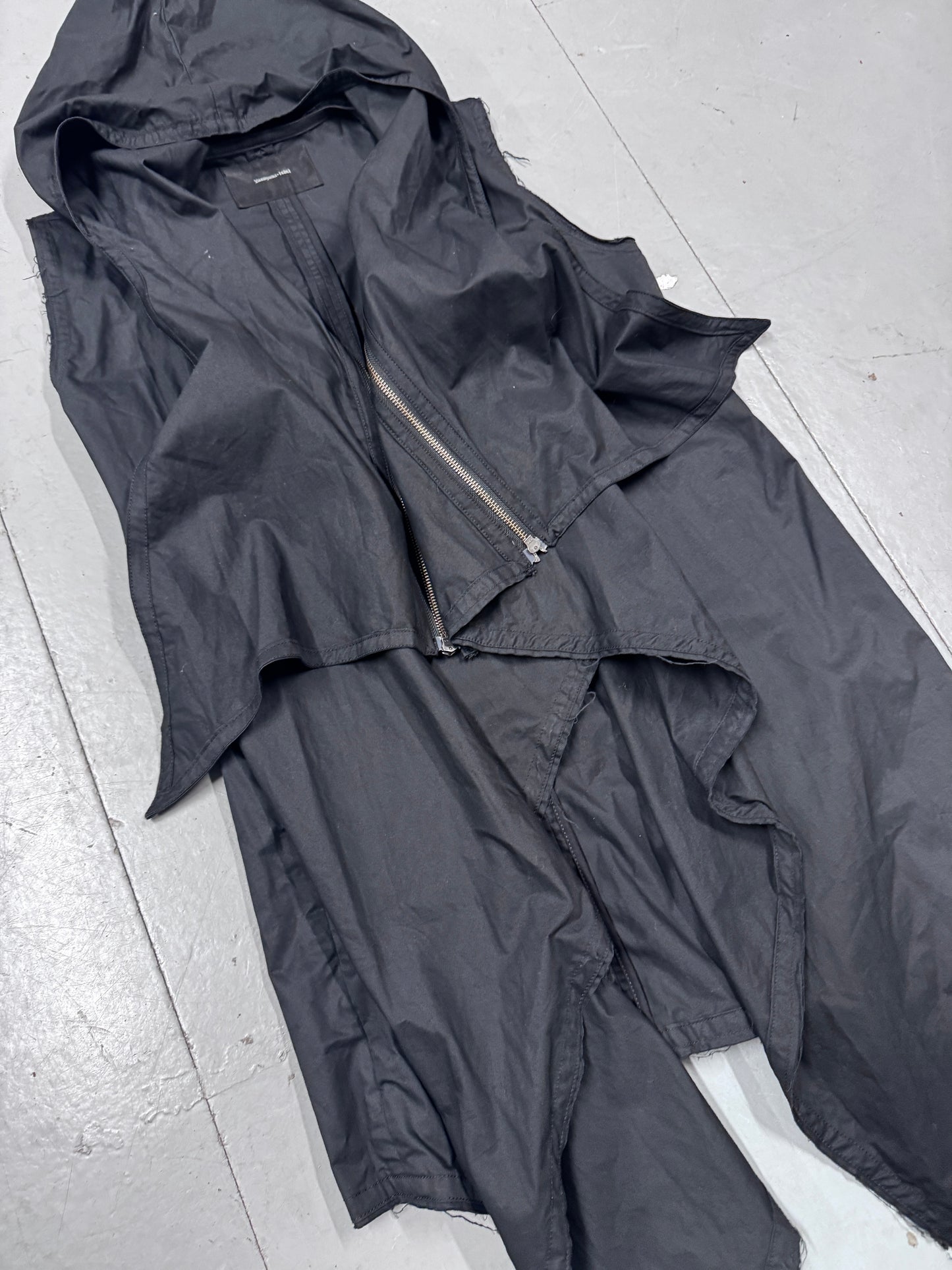 Yasuyuki Ishii Hooded Drape Vest