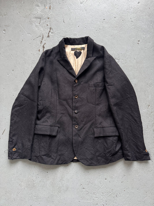 jm archivio ribot wool tassel blazer M