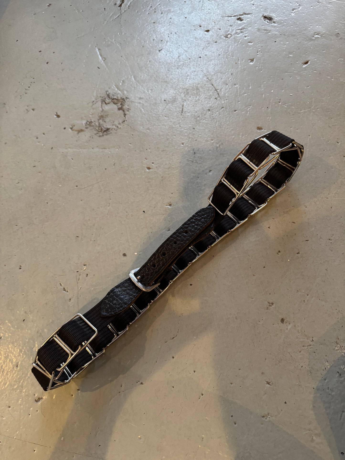 Vintage metal belt