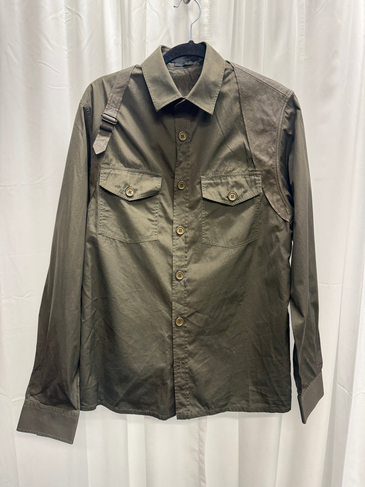 Alexander McQueen Leather Harness Shirt