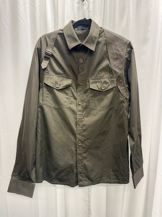 Alexander McQueen Leather Harness Shirt