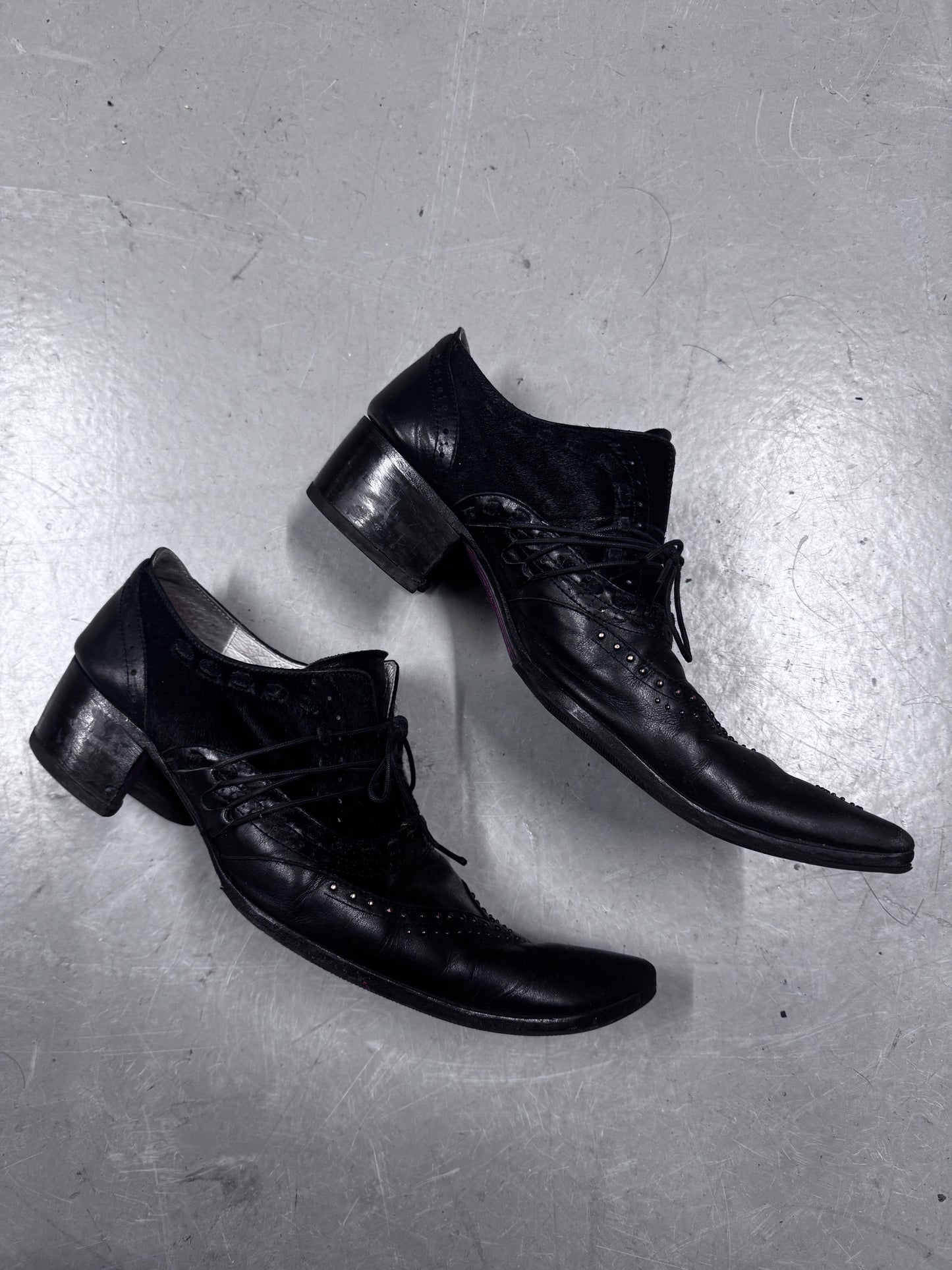 Hiromu Takahara Butter Knife Leather and Pony Shoe