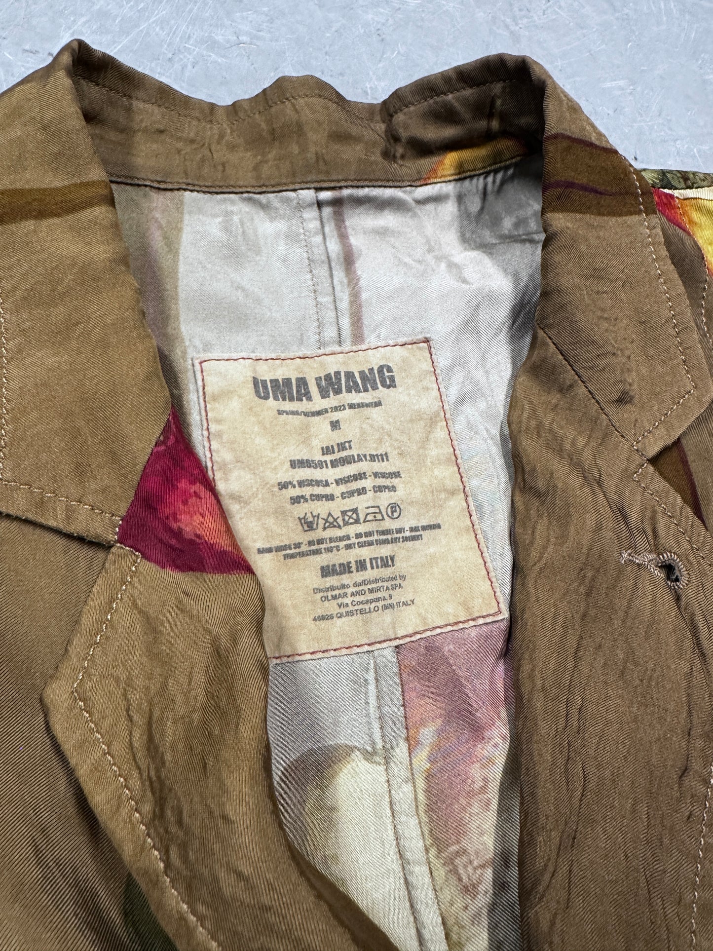 Uma Wang Lightweight Blazer