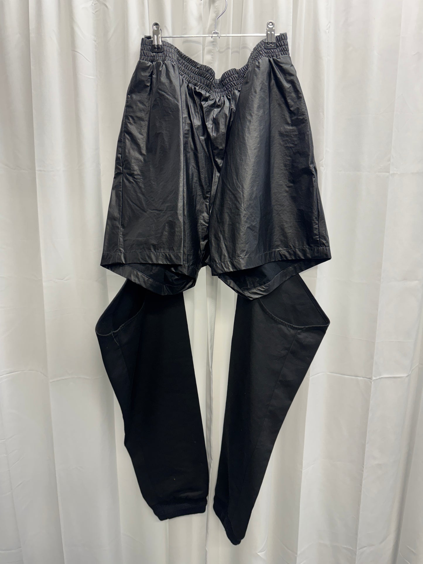 Walter Van Beirendonck Layered Cotton/Modal Chap Trouser