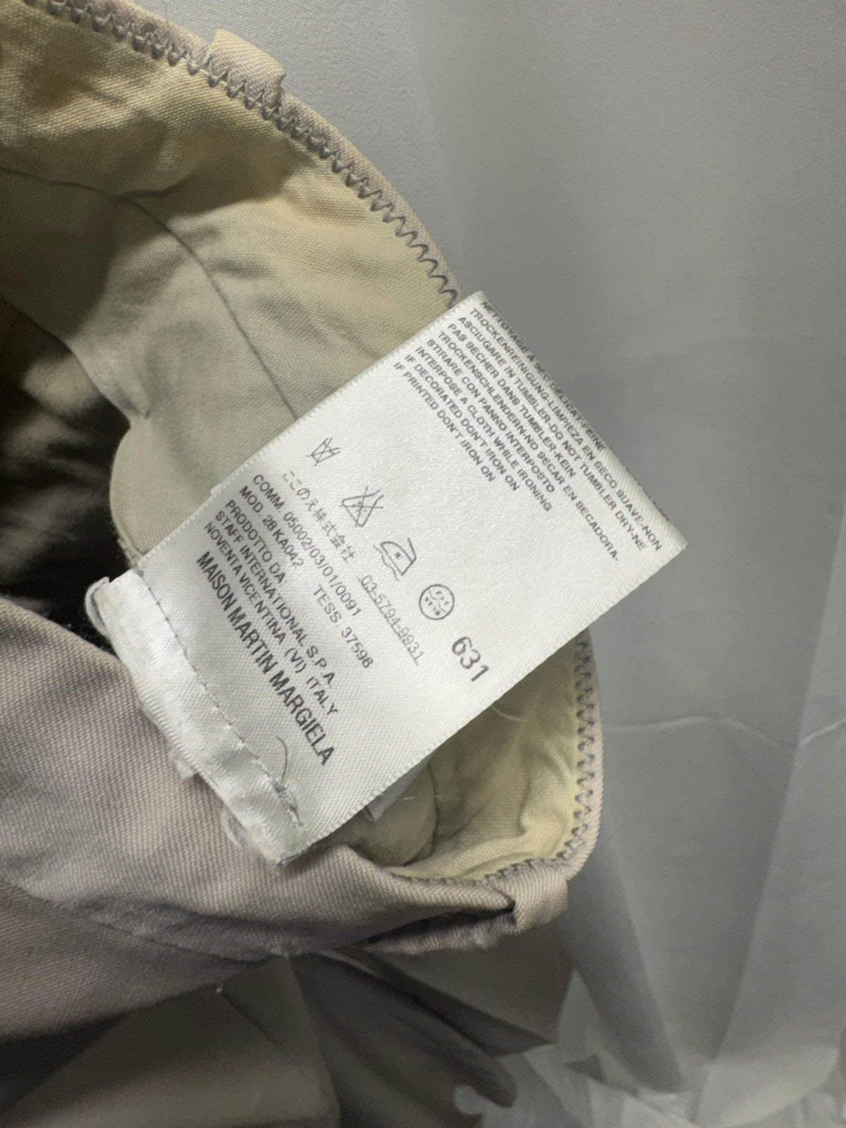 Maison Martin Margiela - Circa 2010 Trashed Trouser