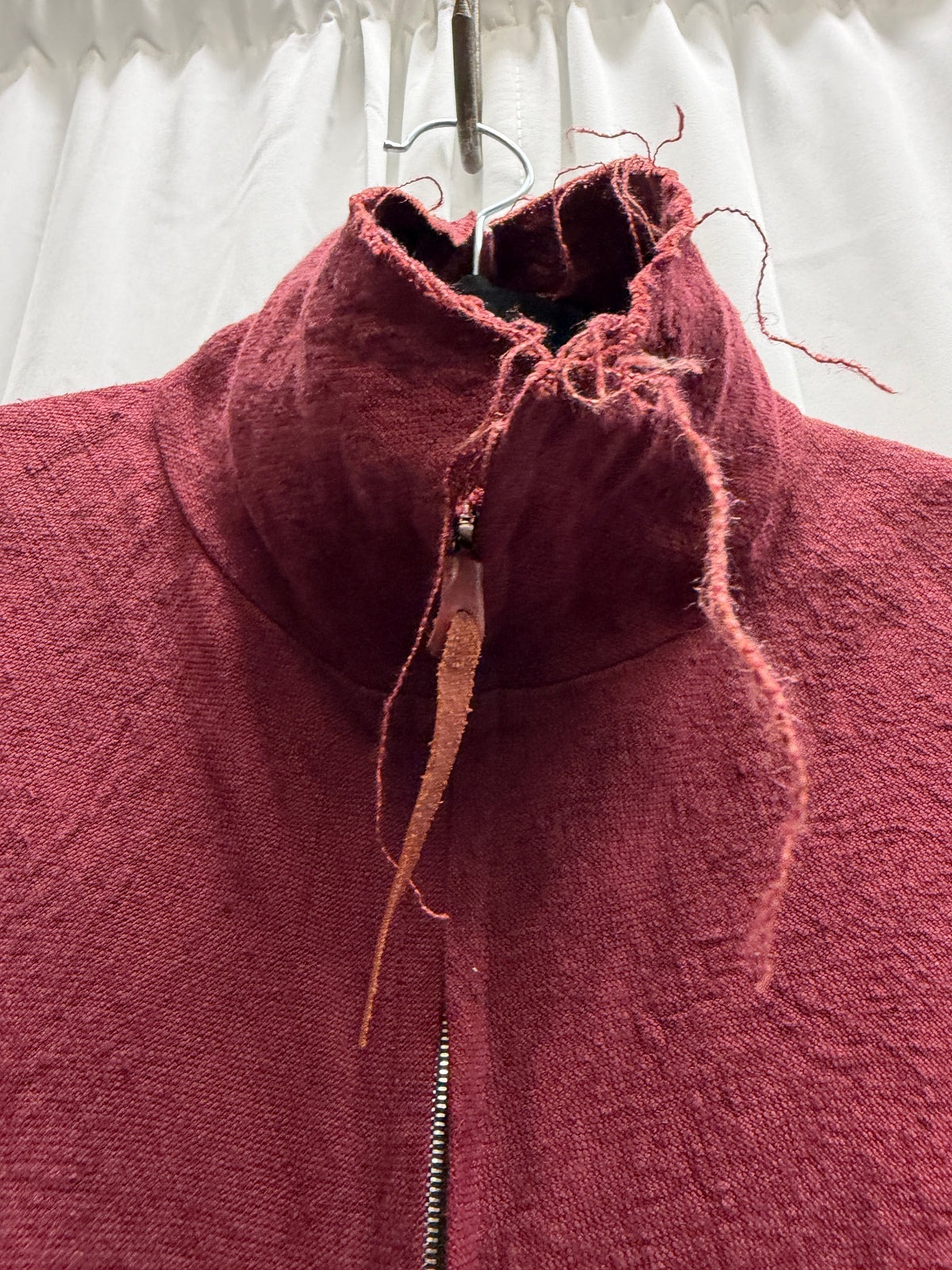 m.a+ Thick Linen One-Piece Aviator Jacket (M/L)