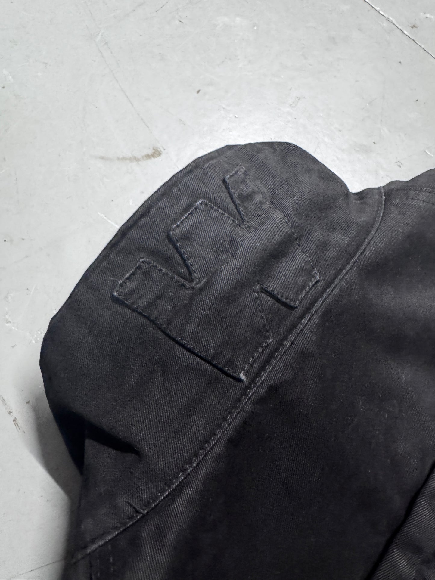 Walter Van Beirendonck 3D Pocket Lightning coat