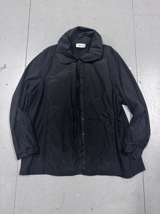 no secret puff collar shirt