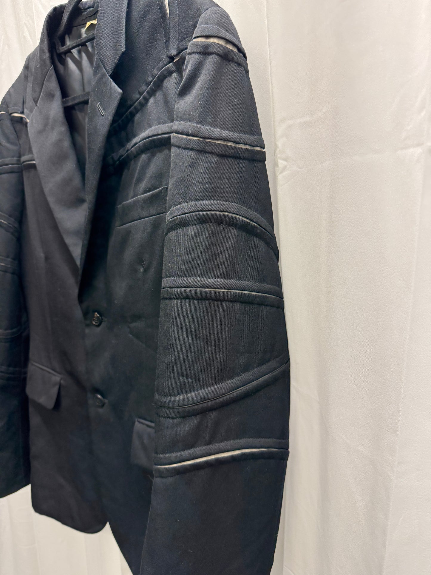 Comme Des Garcons AW15 Spliced Armour Blazer M