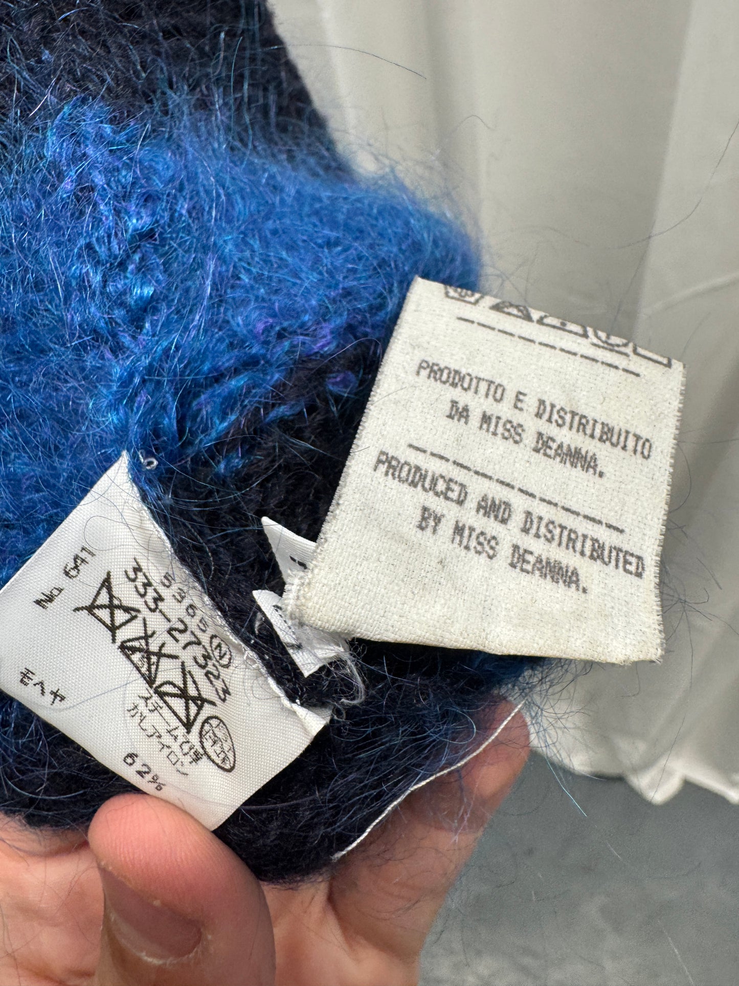 Maison Martin Margiela c.1998 Mohair Blend Knit Sleeveless Jumper