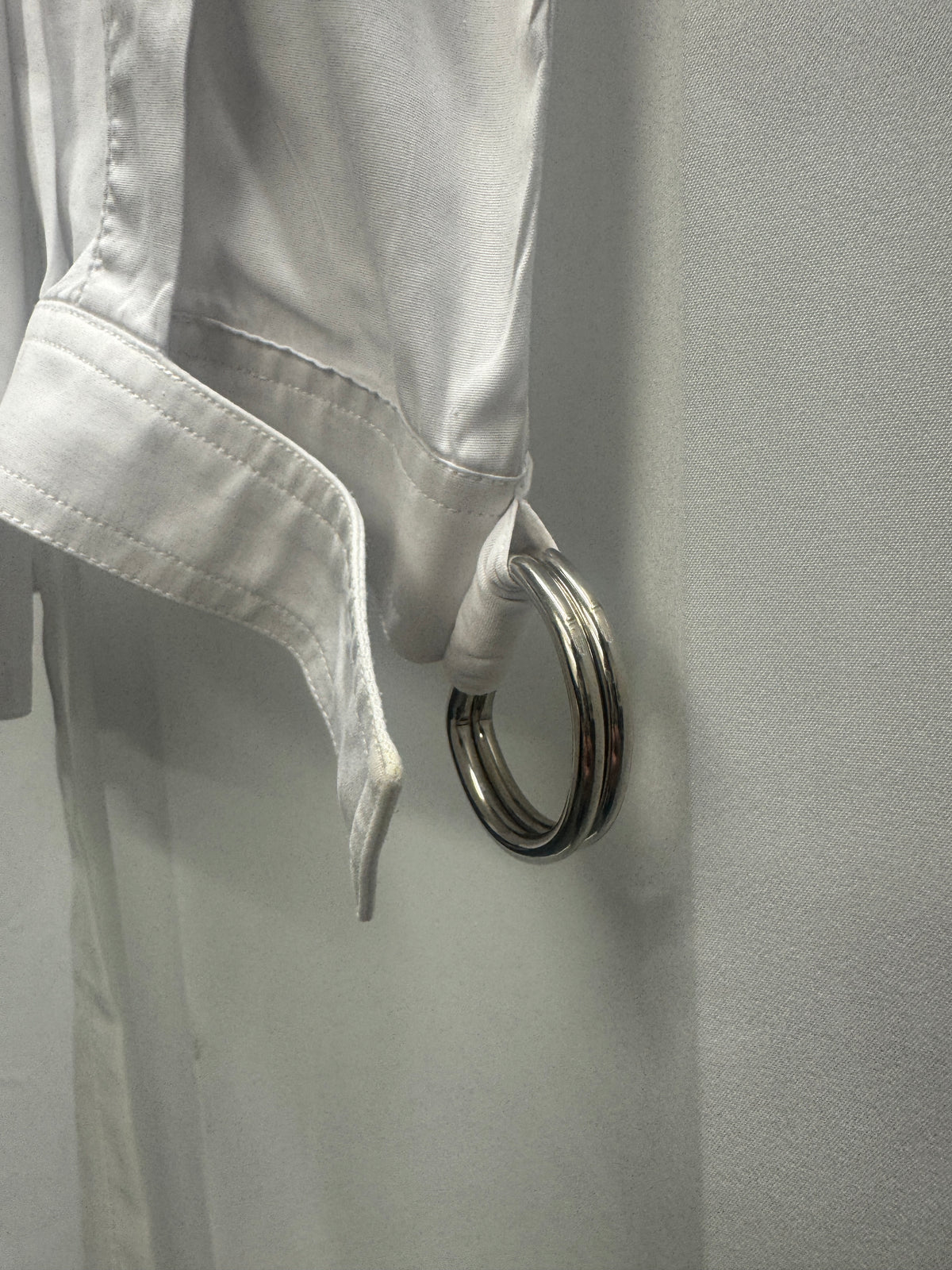 Kris Van Assche SS09 Metal Ring-Cuff Shirt