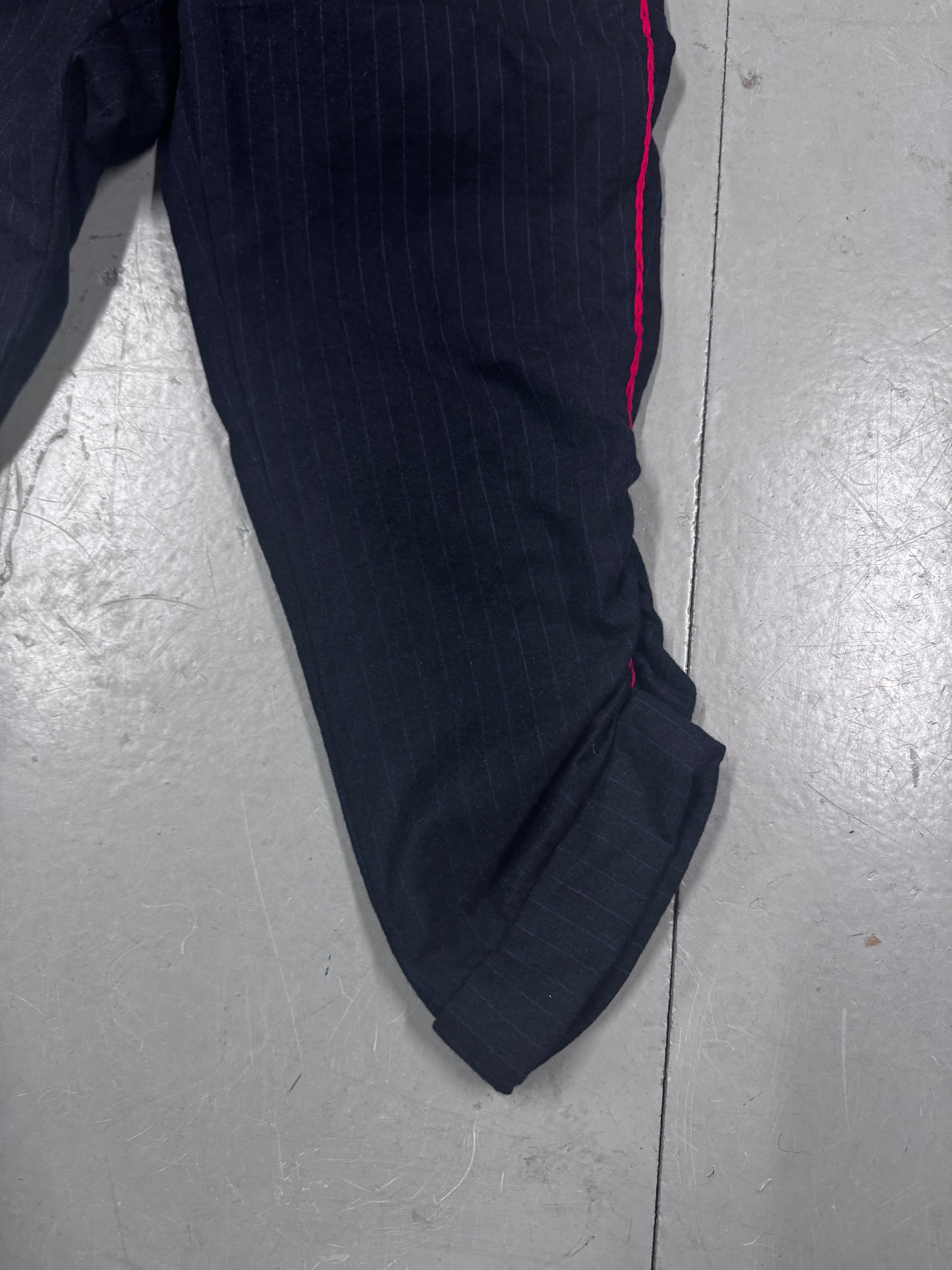 EZ Zegna Ruched Capri Pants