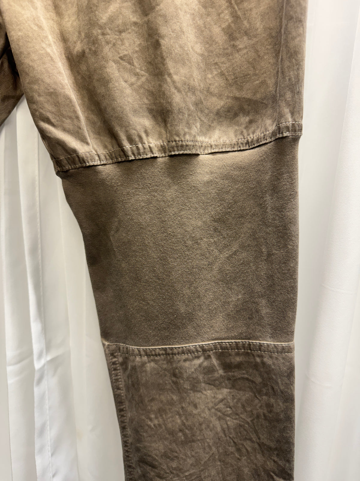 Damir Doma c.2010 Object Dye Knit Insert Pleated Jodhpur Trouser