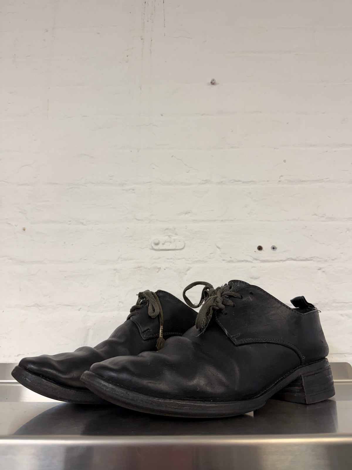 Carol Christian Poell 4 Hole Horse Leather Derby