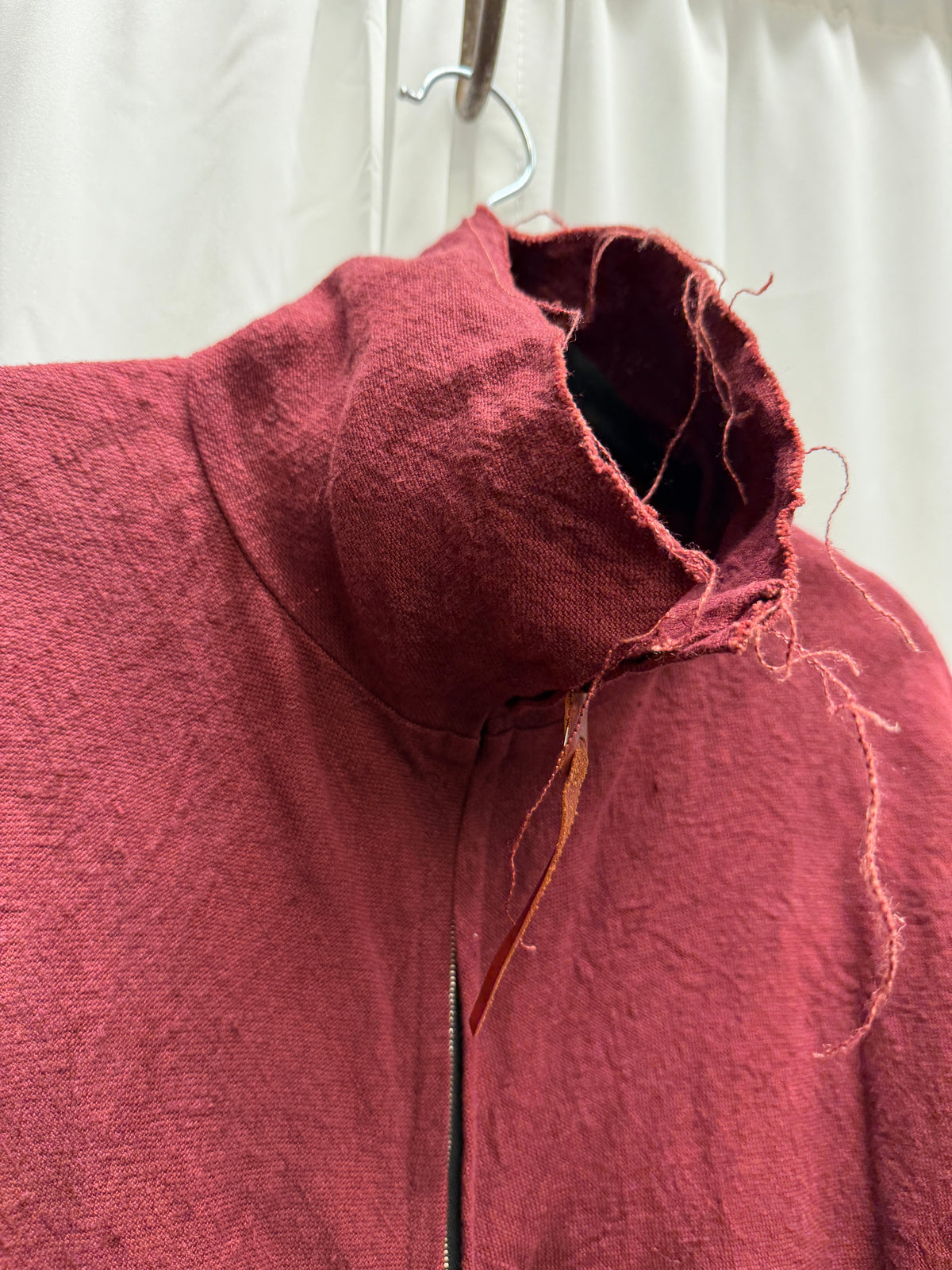 m.a+ Thick Linen One-Piece Aviator Jacket (M/L)